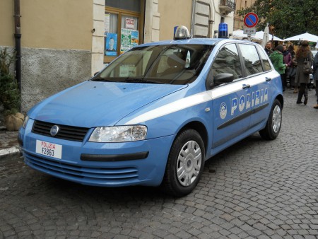 Fiat Stilo Polizia in servizio dal 2002 a oltre il 2013